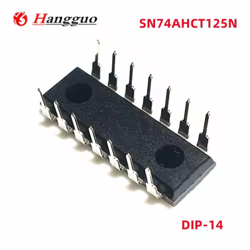 5-50Pcs/Lot  SN74AHCT125N 74AHCT125N 74AHCT125 In-line DIP-14 logic IC chip - Image 2