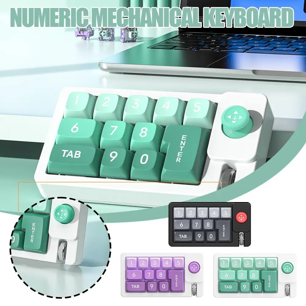 Customizable Keypads 12Keys Professional Mechanical Gaming Keyboard With Control And Macro Customization