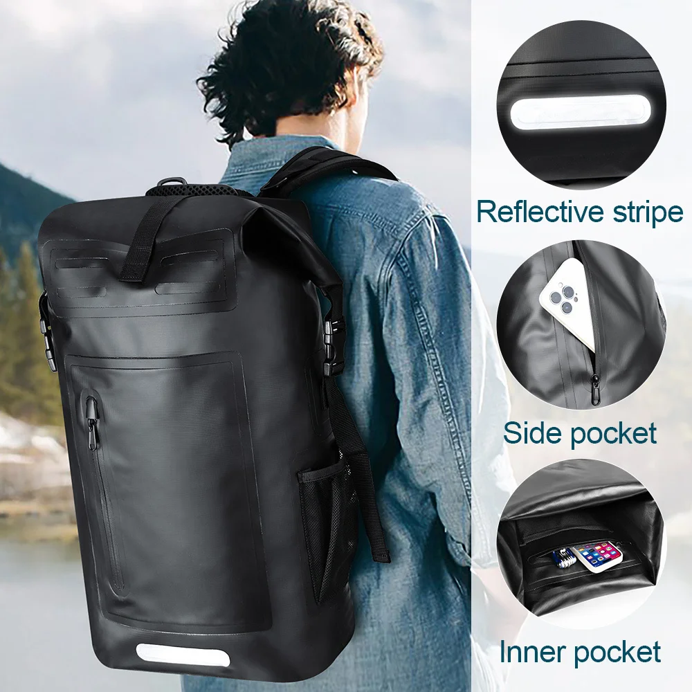 

FANDAO High Quality Backpack Suitable for Outdoor Travel Adventure Spacious Durable Dry Bag Ideal for Surfing, Camping Kayaking