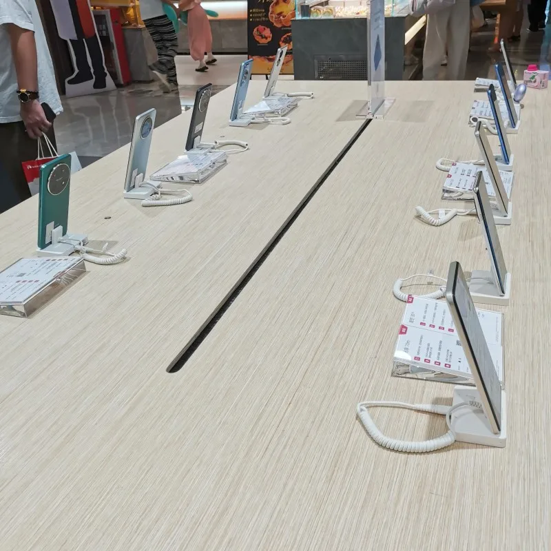 

Многопортовая противоугонная подставка для мобильного телефона, подходит для розничной торговли противоугонной сигнализации мобильных телефонов