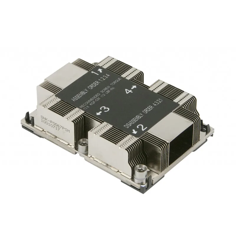 For Supermicro LGA3647-0 1U Passive CPU HeatSink Socket
