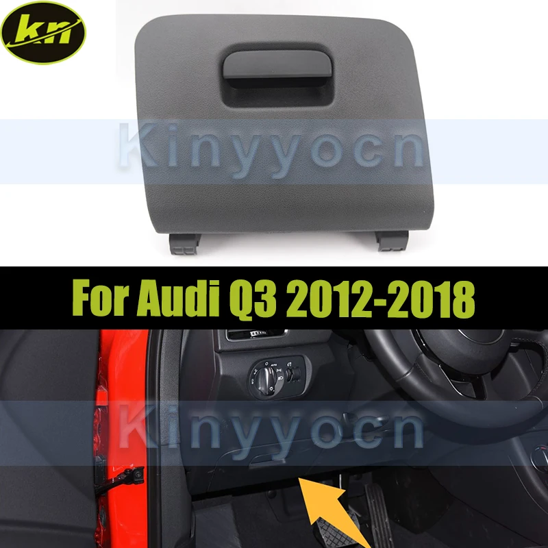 

Left Instrument Panel Storage Tray Glove Box For Audi Q3 2012-2018 Left Driver Side Dash Storage Tray Latch Lock