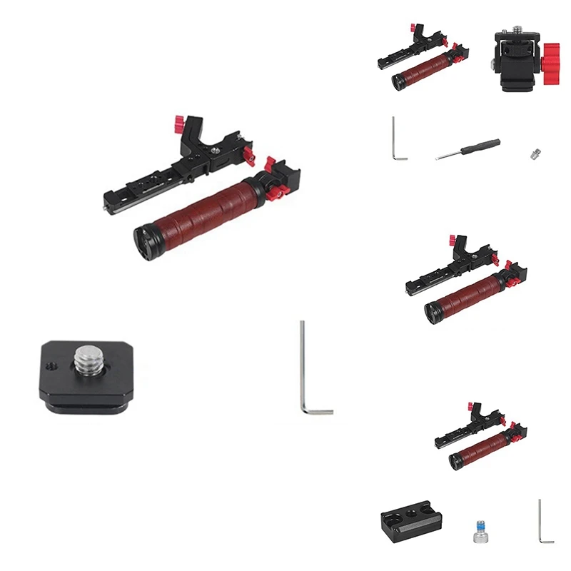 

Для ручного стабилизатора DJI, расширительный карданный кронштейн, многофункциональный складной двойного назначения, подъемная ручка из палисандра, прочный, D