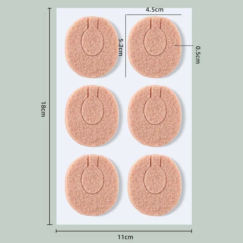 Metatarsal Felt Toe Pads, joanete protetor, almofadas de calo, milho do pé, anti-desgaste adesivo