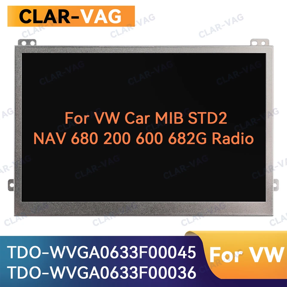 6.5-inch 6.33-inch TDO-WVGA0633F00045 TDO-0633F40686 suitable for MIB200 MIB200m MIBh 682c central control LCD display screen