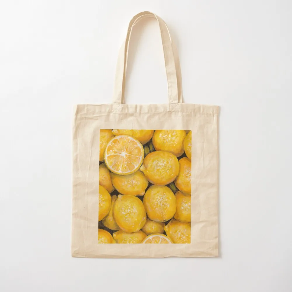 

When Life Gives You Lemons Tote Bag bag for beach eco bag folding