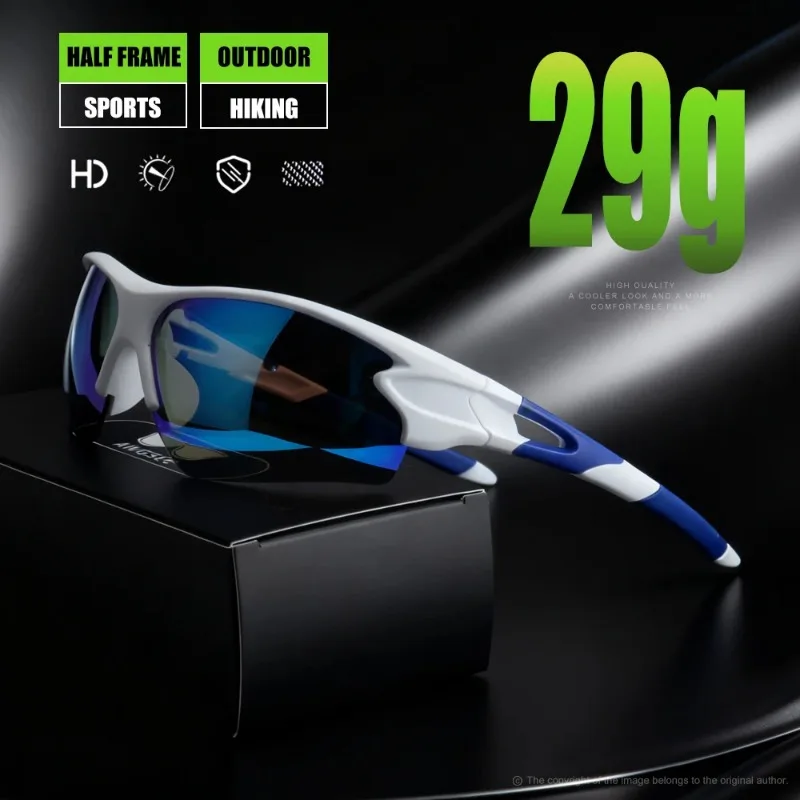 Wraparound Sports Polarized Sunglasses UV400 Protection Cycling Driving Fishing Glasses Running Travel Unisex Men Women