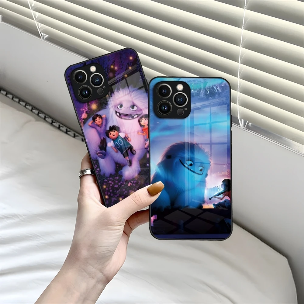 Abominable Phone Case For iPhone 13 15 16 14 12 11 Pro XS Max Plus Mini X XR SE2020 Tempered Glass Coque