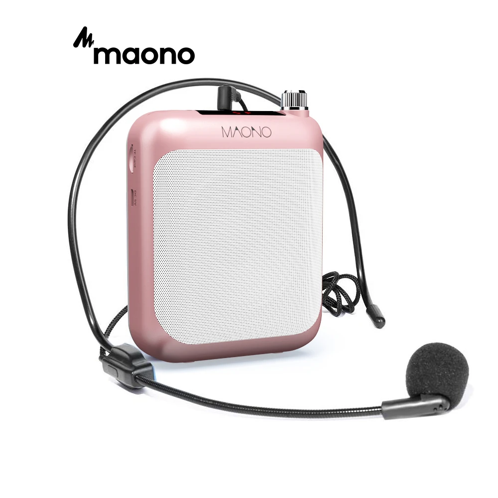 مكبر صوت مكبر الصوت mauno مكبر صوت صغير محمول مكبر صوت احترافي مع FM للمرشدين السياحيين للمعلمين