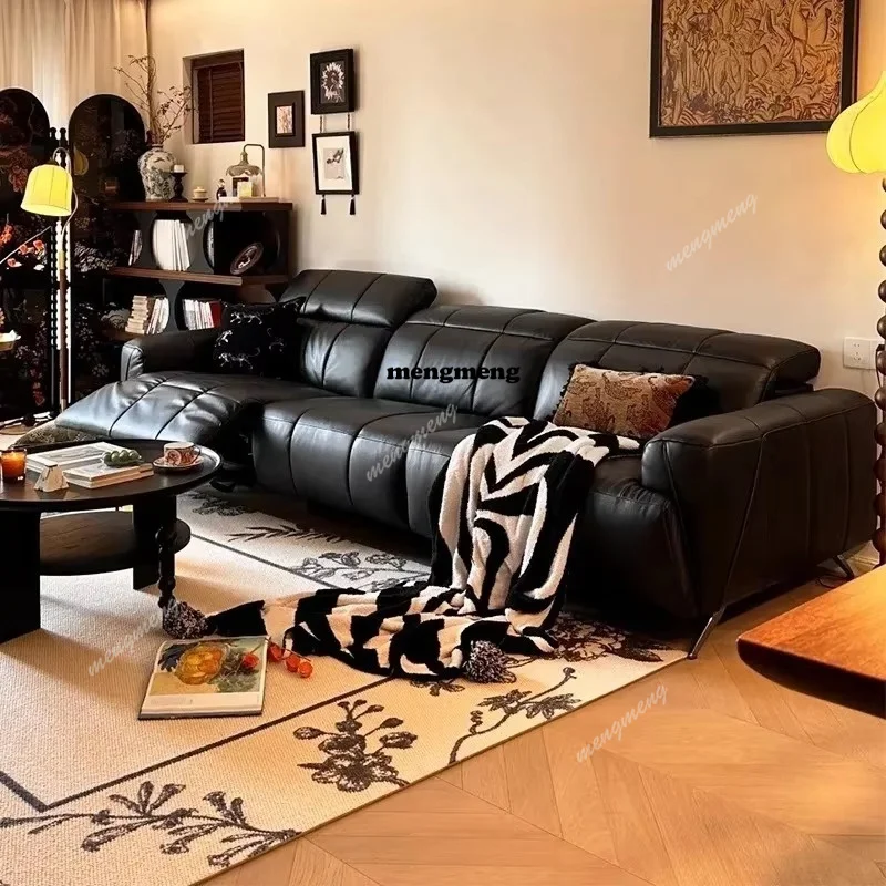 

Large Designer Electric Sofa Armrest Extension Relax Lazy Modern Recliner Sofa Lounge Sleeper Divano Tecnologico Furniture Home