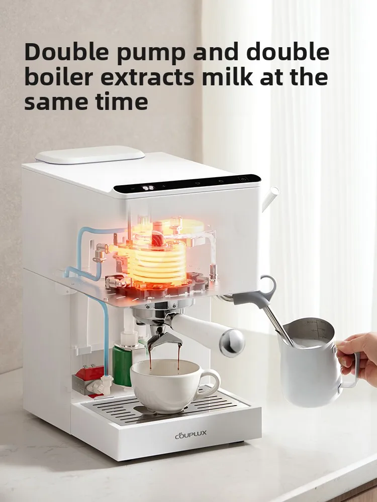 Couplux/Kepu CP266 double boiler coffee machine full semi-automatic Italian professional household small milk foam