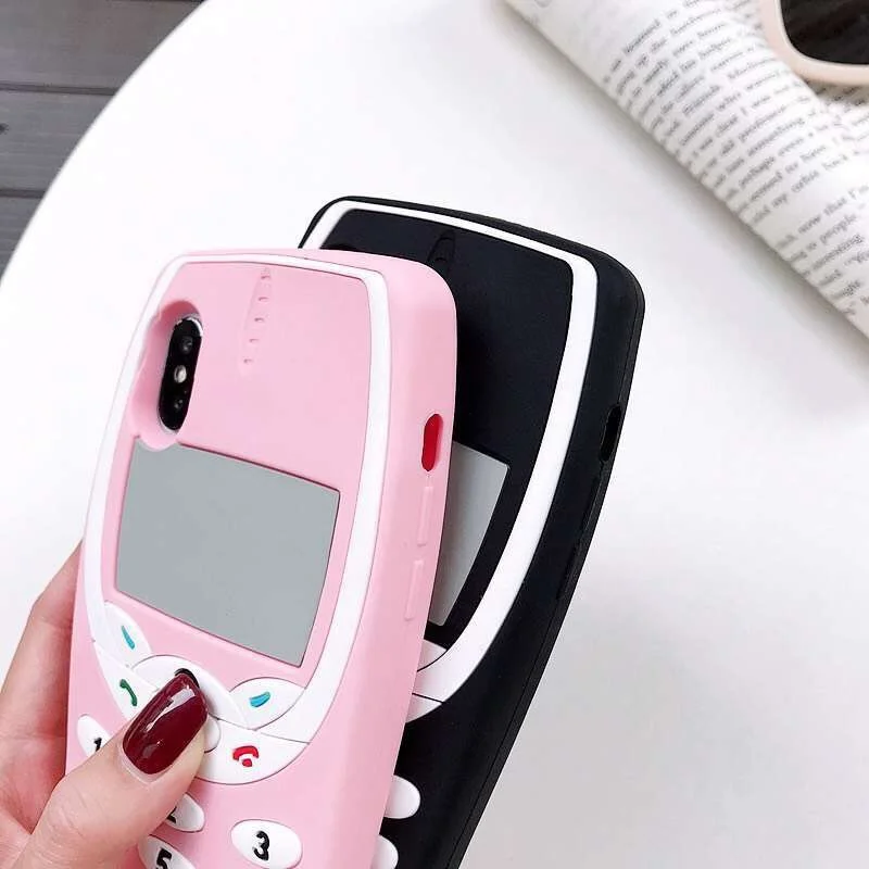 3D For Nokia Soft TPU Mobile Pendant Phone Case iPhone 8 7 6 Plus SE2 X XR XS max 11 12 13mini 14 15 Pro Max Case Silicone Cover