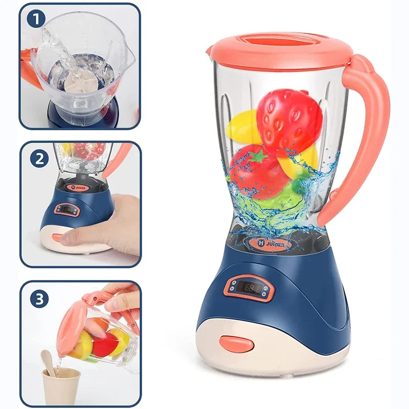 Simulation Juice Machine Microwave Kitchen Toys Pretend Play Electric Vacuum Cleaner Washing Machine Kids Household Appliances