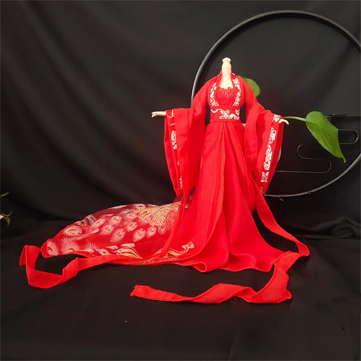 

Customize Long Dress 1/6 Female Tradition Hanfu Chinese Ancient Costume Suit Shirt Clothing Suit for 12inch Action Figure Toys
