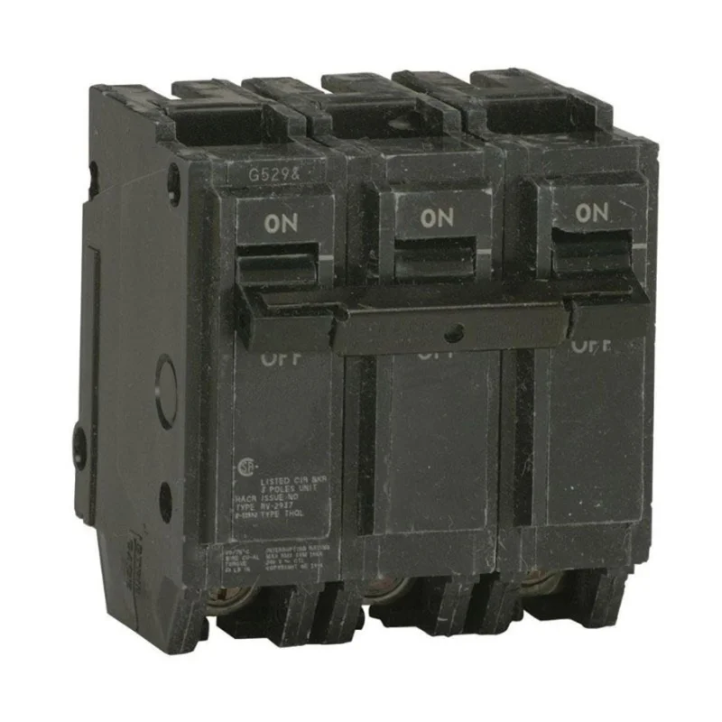 5 Piece 3P 1inch THQL plug in circuit breaker for GE Original Distribution Box TYE Distribution Box