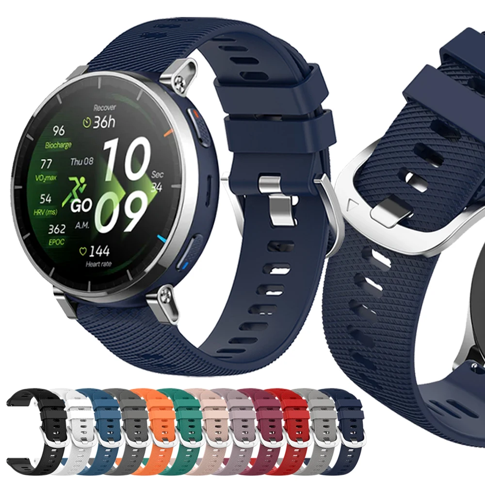 �y�Z�[�����z20mm 22mm�V���R���X�g���b�v Huami Amazfit Active 3 2/Active Max �X�|�[�c�o���h BALANCE 2 BIP 3 6 5 GTS 4 mini GTR 3 Pro �u���X���b�g�Ή�