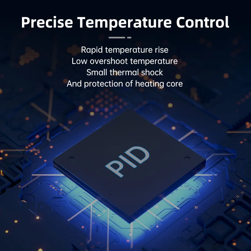 Pistola de aire caliente Digital eléctrica de mano, herramienta de calefacción de temperatura ajustable, estación de soldadura rápida, H550, 550W