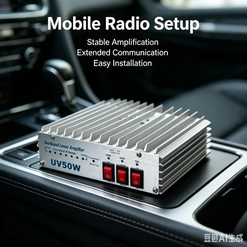 Dual band VHF/UHF Linear high power Amplifier for radio - view 5