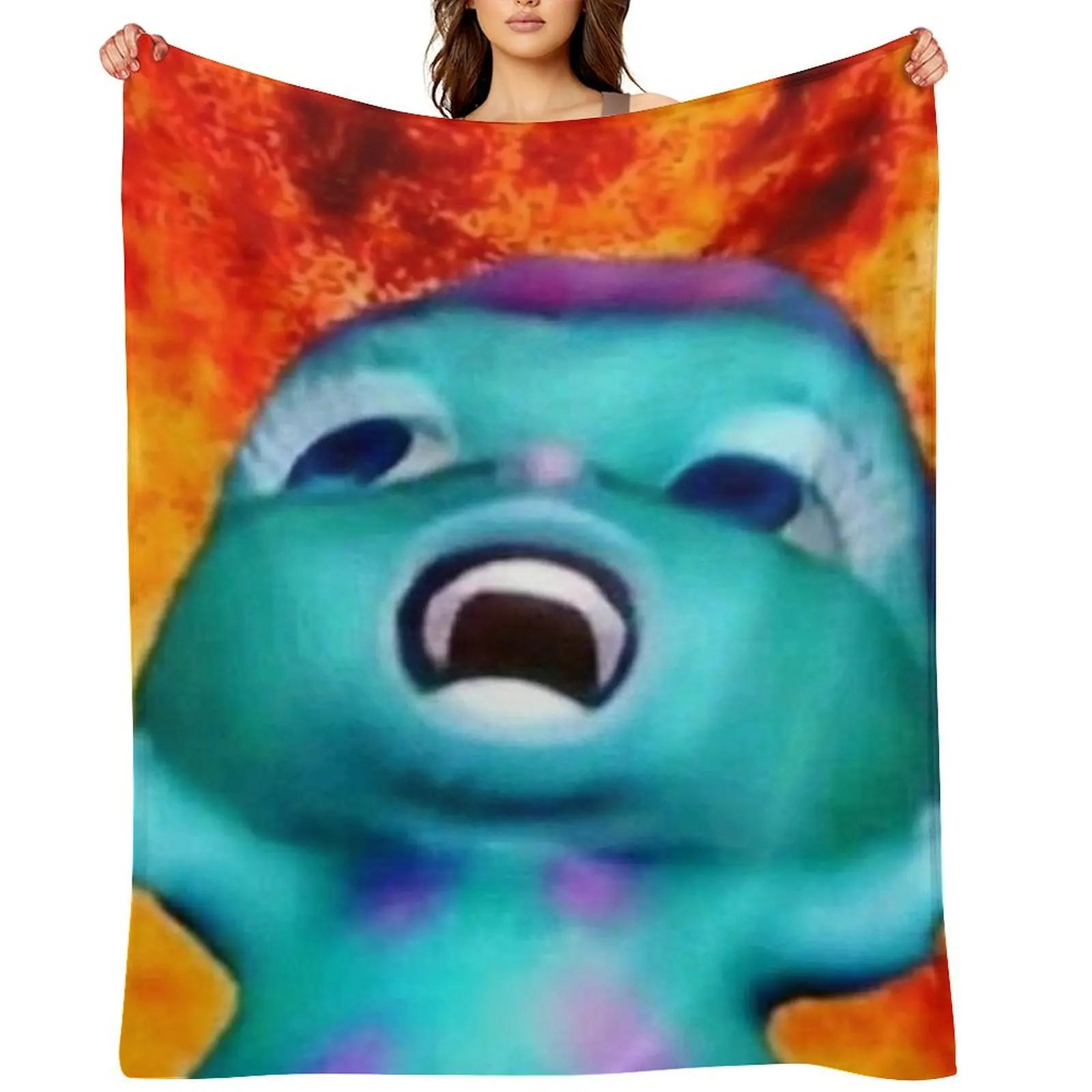 

bibble meme Throw Blanket Thin Sofa Quilt Sofas Fashion Sofas Blankets