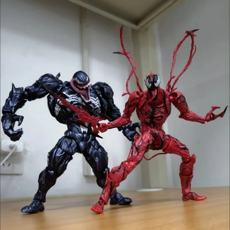 Marvel Venom Cletus Kasady massacre Model Toy Anime Legend Yamaguchi-Style Black The Amazing Spider-Man Action Figure Statue