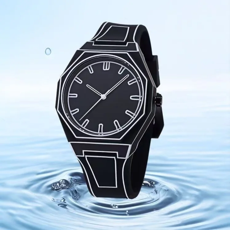 モダンなミニマリストのスケッチクリエイティブスポーツウォッチデザイン、防水