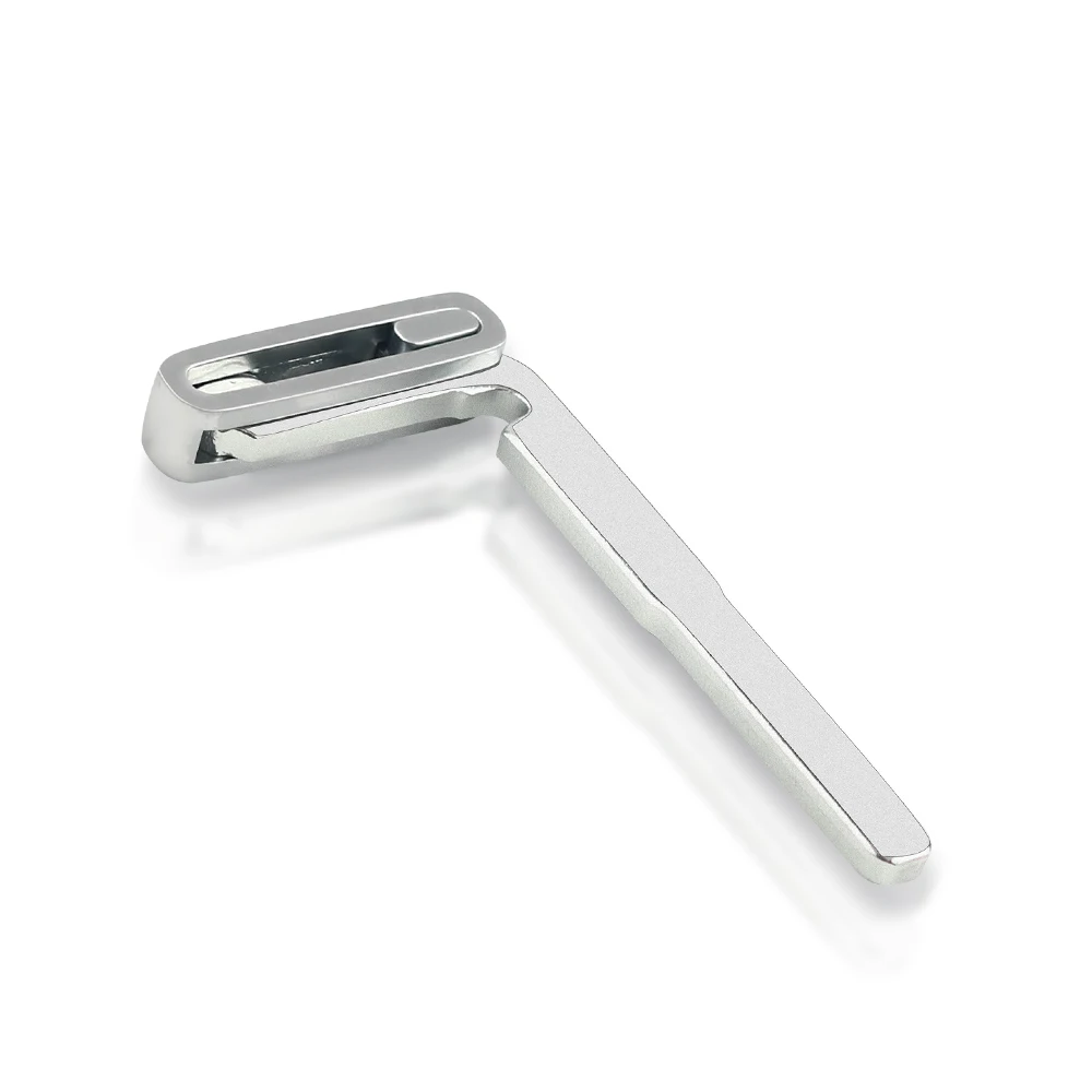 KEYYOU 10Pcs For Volvo S40 S60 S80 XC60 V40 V70 V60 Keyless Entry Uncut Insert Emergency Blade Accessories Remote Car Key Blade