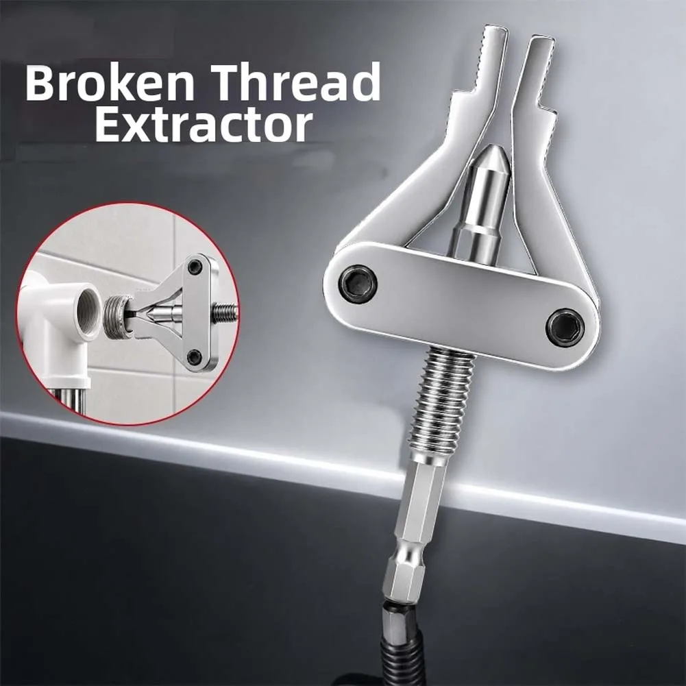 Drill Mounted Pipe Extractor for 20mm 25mm 32mm PPR PVC MPP Plastic Pipes Efficient Broken Screw Removal Solution