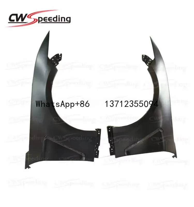 2014 2015 2016 2017 GT350 STYLE HALF CARBON FIBER FRONT FENDER FOR FORD MUSTANG BODY KIT