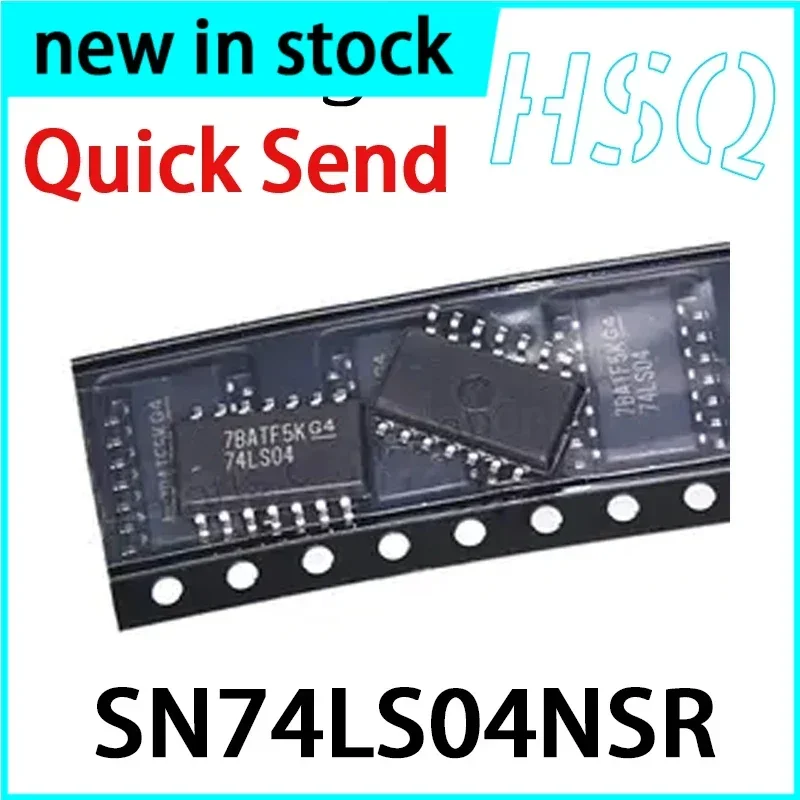 1PCS Genuine SN74LS04NSR 74LS04 SOIC-14 Six Way Inverter Brand New Stock Direct Auction