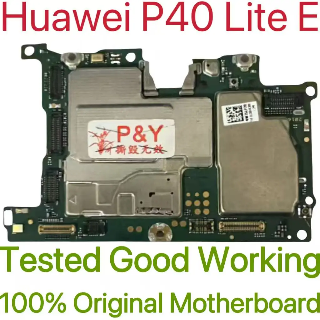 Placa base Original desbloqueada versión Global para Huawei P40 Lite E placa de circuito probado placa lógica principal para Huawei P40 Lite E