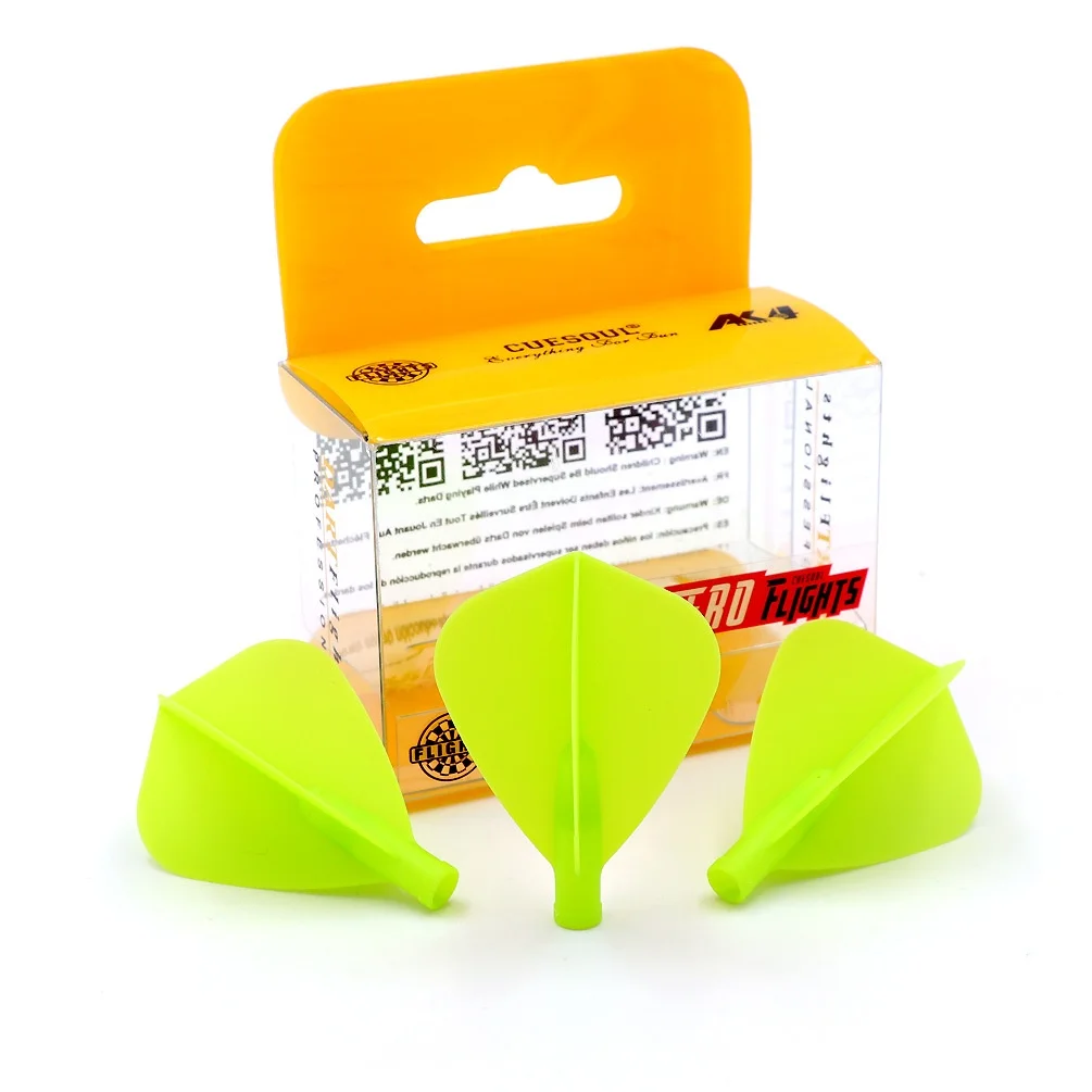CUESOUL TERO AK4 Dart Flights على شكل طائرة ورقية، مجموعة من 3 قطع #6