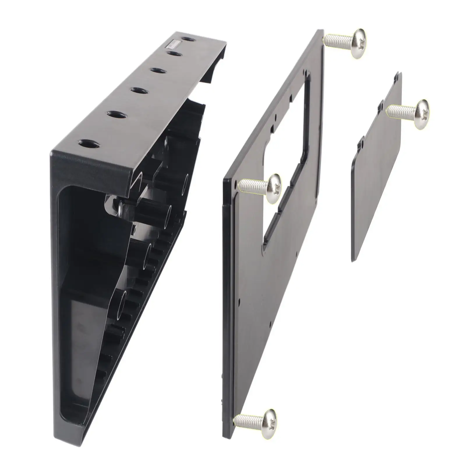 Black PP Pedal Board for Guitar Multi-effects Pedalboard with Quick Setup for Practice and Stage Use