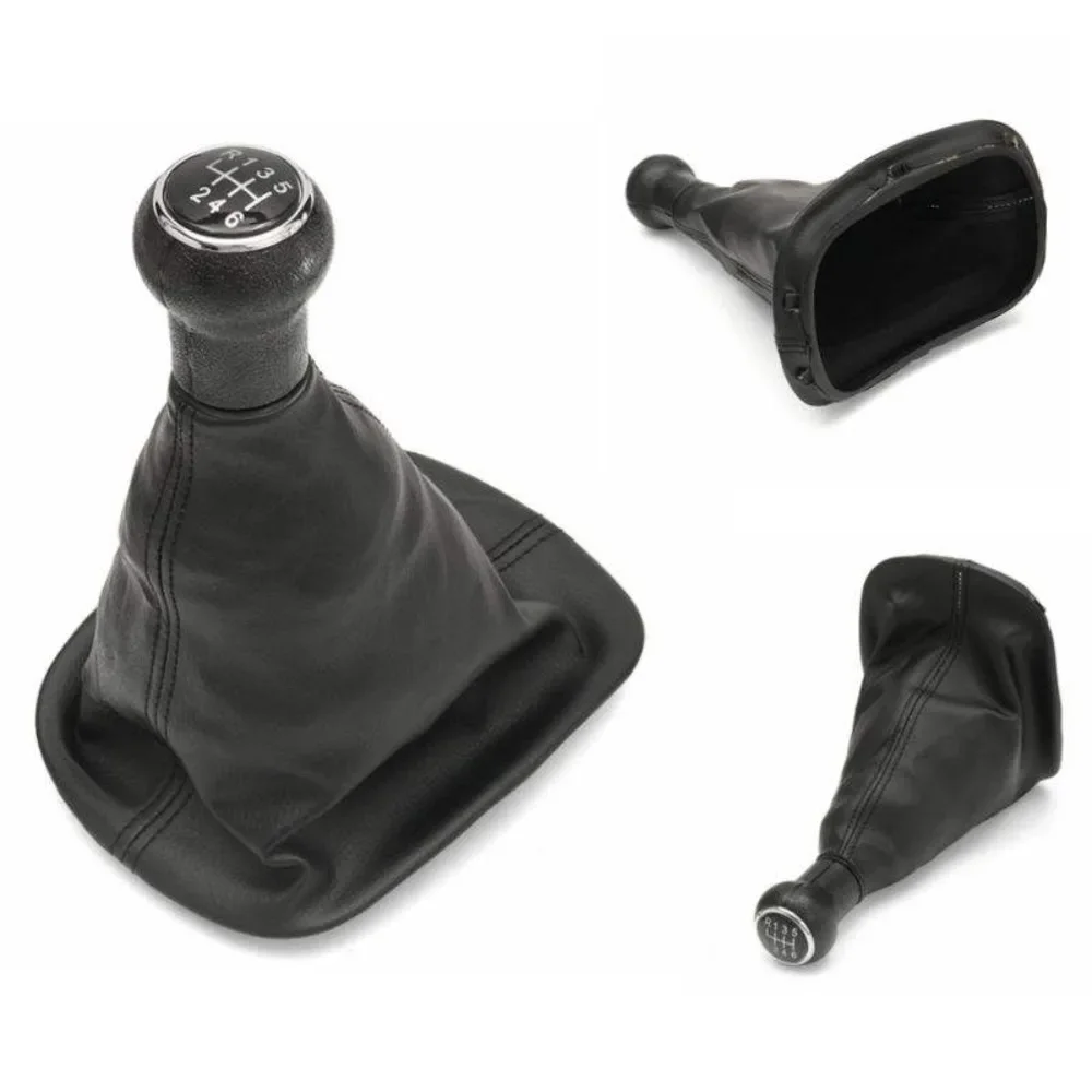 5 Speed Gear Shift Knob Shifter Lever Stick Gaiter Boot PU Cover for Peugeot 206 207 307 CC Citroen C3/C5/Xsara Car Accessories