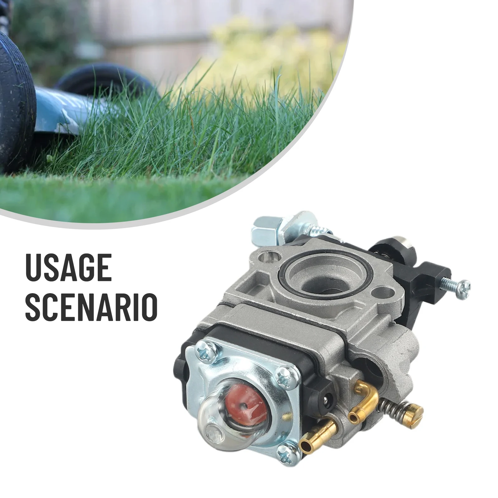 Carburettor Carb for Hedge Trimmer and Brush Cutter Chainsaw Works with Various Engine Models including 32F and TU26