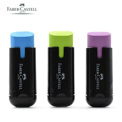 1pcs FABER-CASTELL 183701 Pencil Sharpener + Eraser Multi-function Pencil Sharpener Single Hole Art Office Stationery