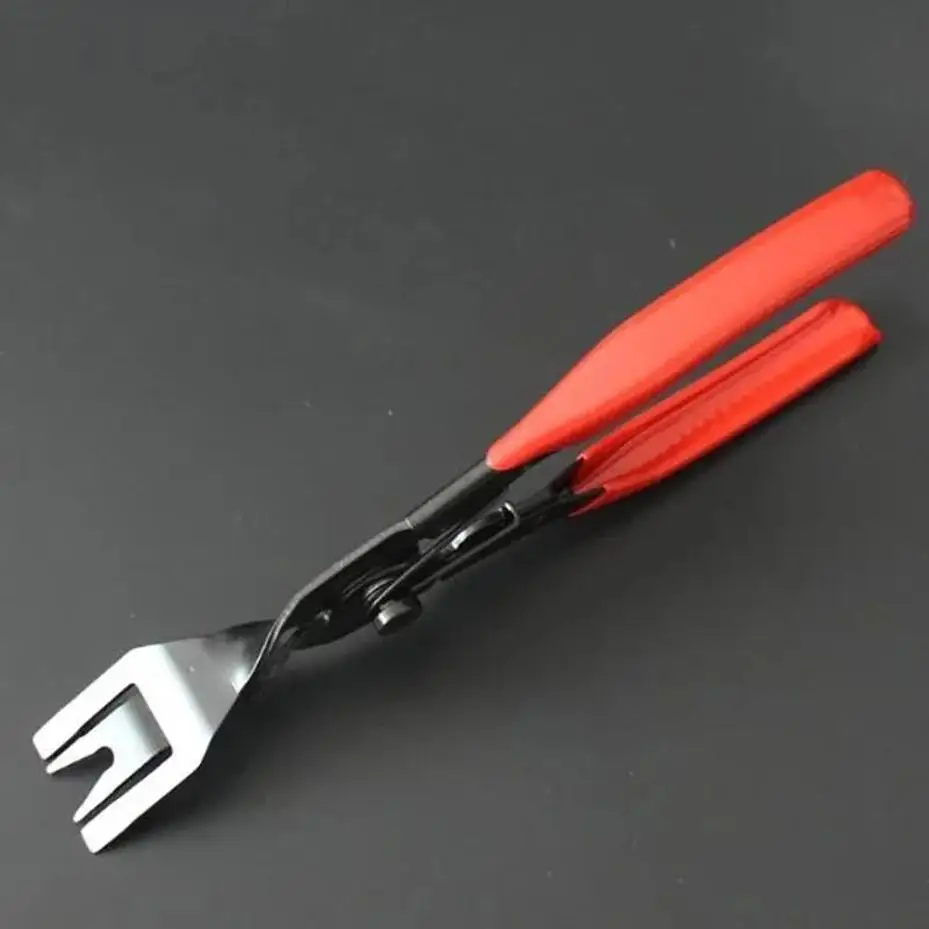 1 Pcs Red Handle Headlight Separation Pliers Disassembly Tool Rubber Buckle Screwdriver Pry Plate Modification Tool