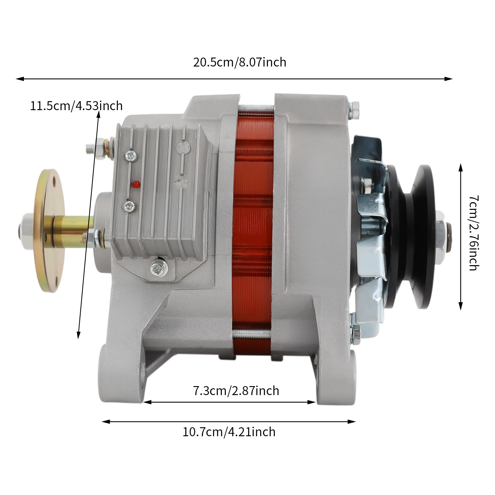 Generator Magnet Permanen PMA 1KW AC Roda Ganda Alternator Rpm Rendah Tanpa Sikat