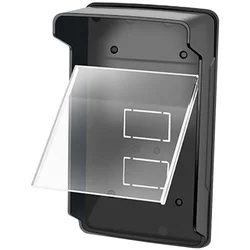 Waterproof Cover Sun Protection Doorbell Accessories Home for Extended Service Life Outdoor Plastic Durable