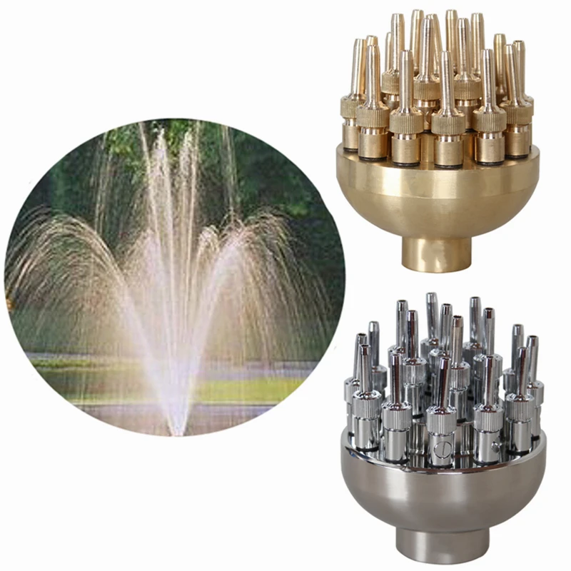 High Quality 3 Layers Flower Fountain Nozzles 1