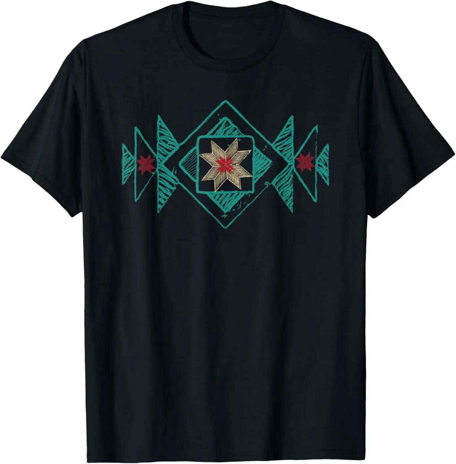 

Aztec Design Graphic T-Shirt