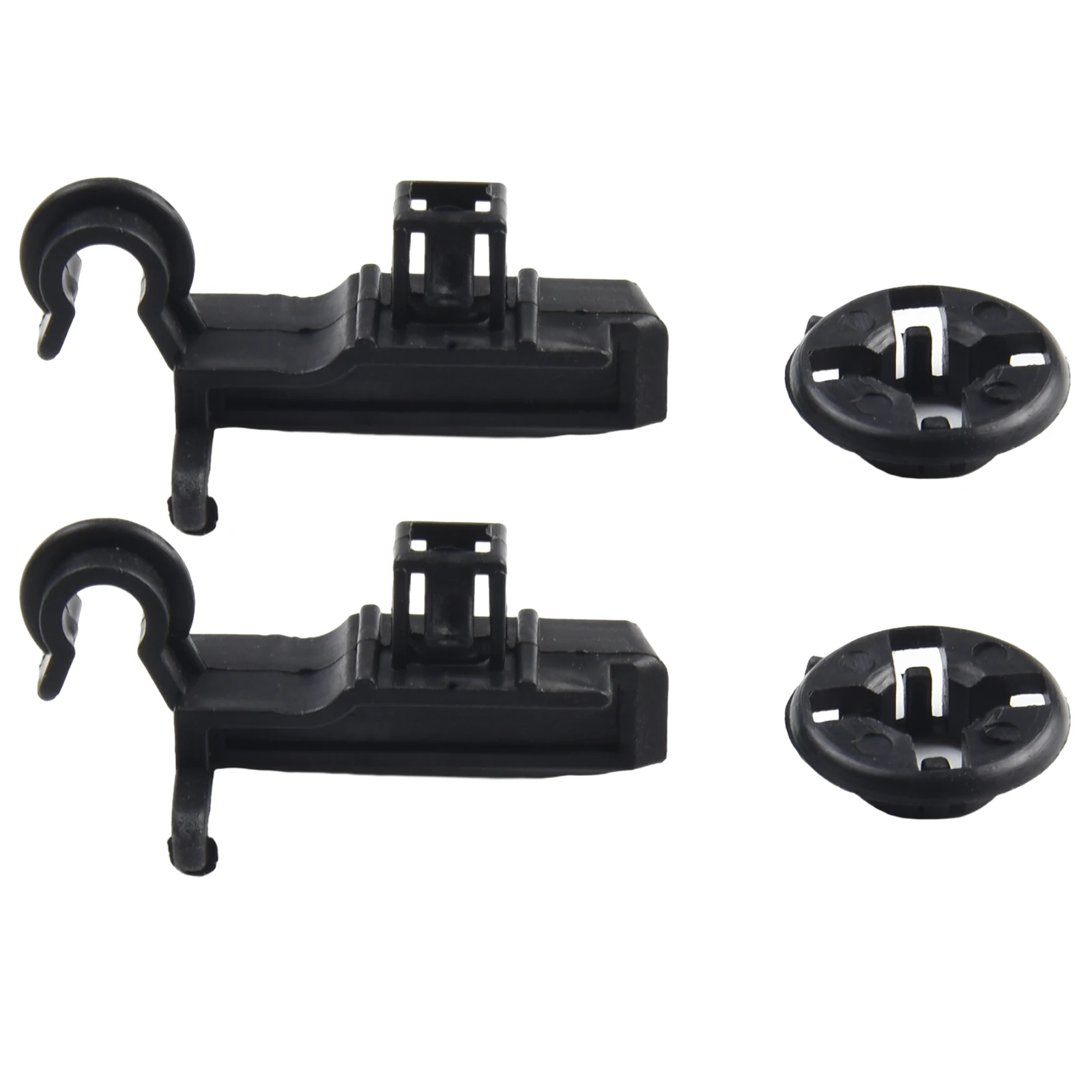 2pcs Car Hood Prop Rod Clips Grommet Plastic Bonnet Stay Holder Fit For -Toyota Car Interior Auto Fasteners & Clips