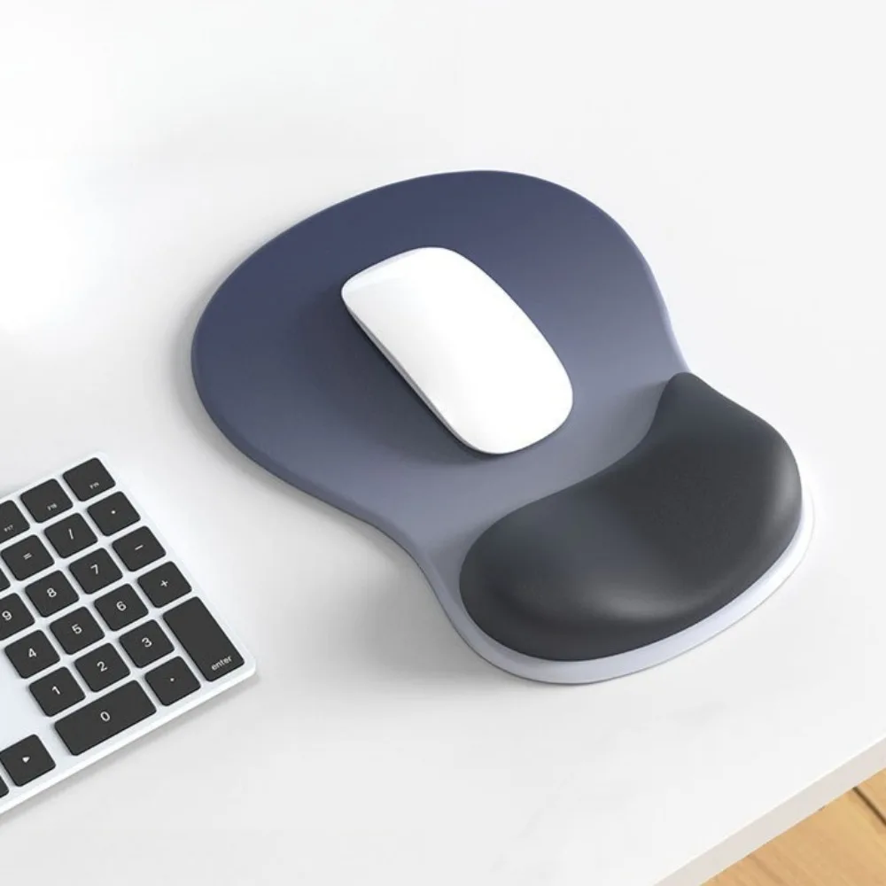 

Comfortable Gradient Mouse Pad Wrist Support Non Slip Mice Mat Soft Mousepad Wrist Support Computer Silicone Mouse Pad For Pc