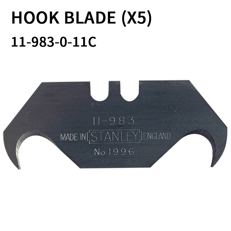 STANLEY Hook blade (x5) 11-983-0-11C