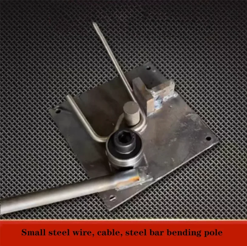 Imagem -02 - Manual Máquina de Dobra de Barra de Aço Dobrador Portátil de Construção Ferramenta de Construção Rod Deformado Nova Máquina de Dobramento 18 mm