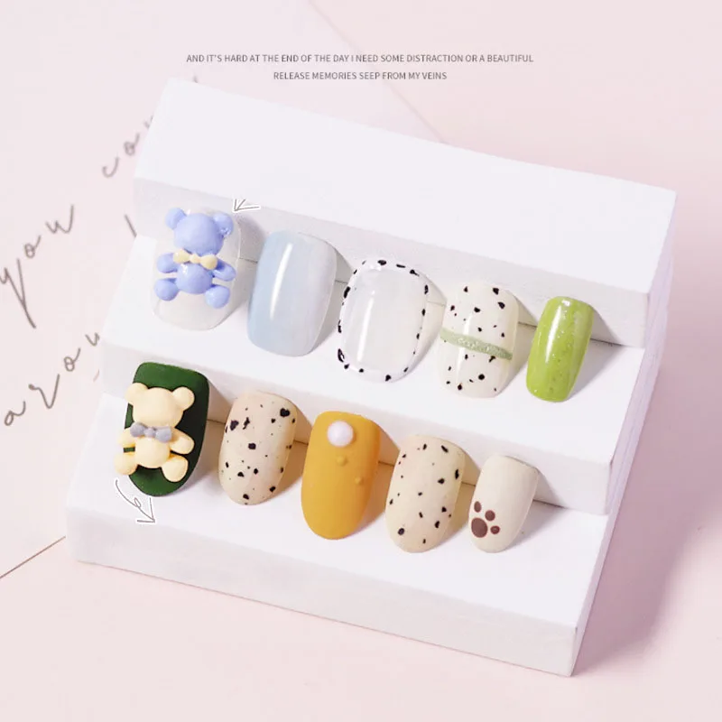 20/50 قطعة 12x15 مللي متر ربطة القوس Tie صغيرة الدب الراتنج فلاتباك لطيف مسمار الفن حجر الراين DIY بها بنفسك ثلاثية الأبعاد مانيكير بطاقة الديكور اكسسوارات #3