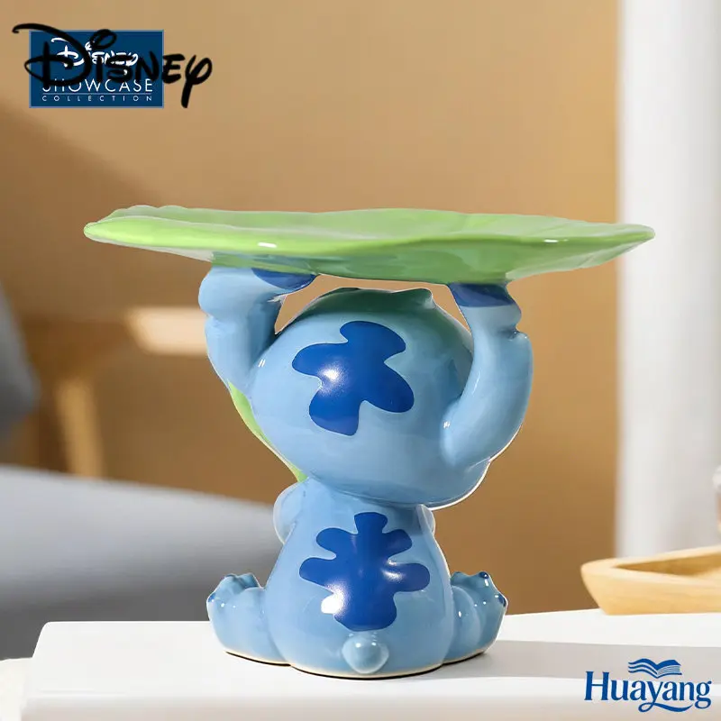 

Disney showcase collects stitched ceramic statues, lotus leaves, storage trays, entrance living room desktop jewelry