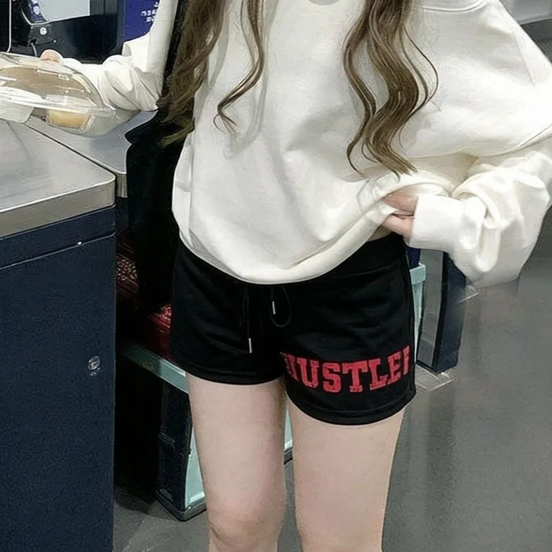 New Sexy Harajuku Letter Printing High Street Casual Y2K Shorts Friends Fashion Retro Gothic EMO Street Hot Pants