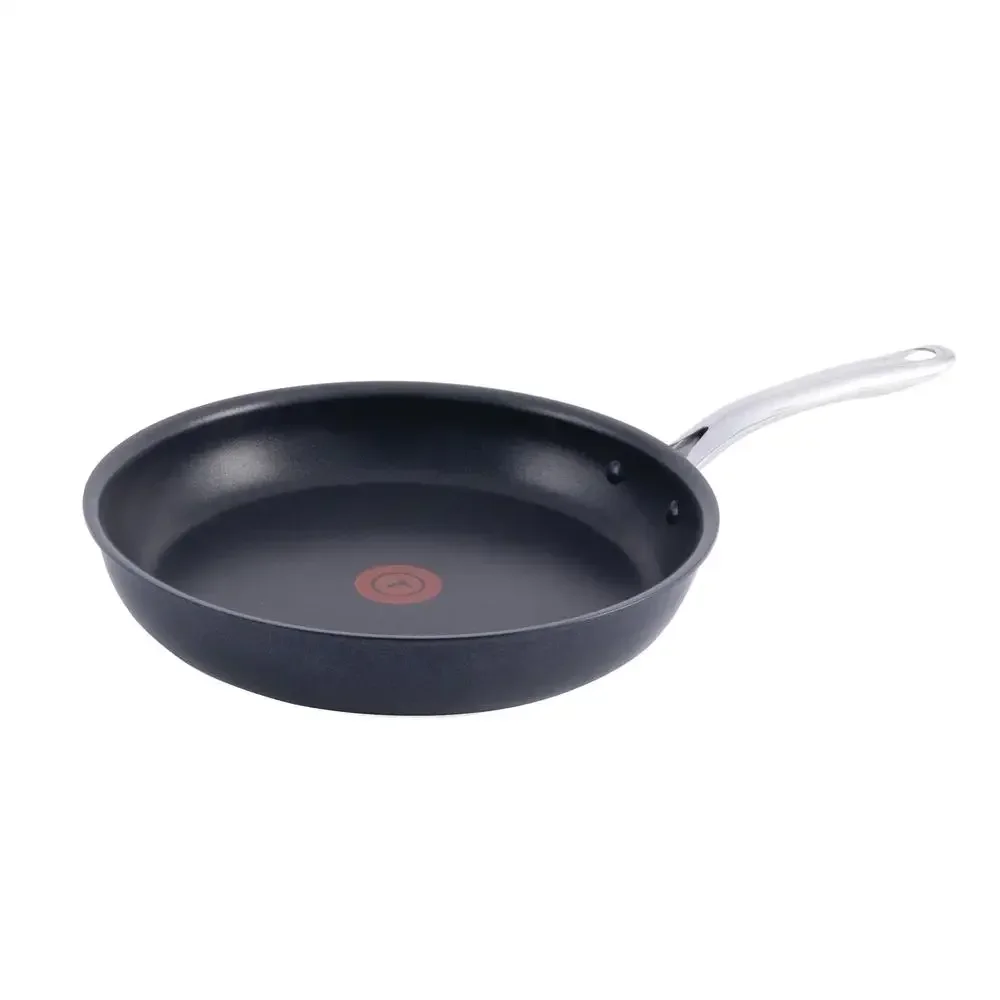 

12" Platinum Non-Stick Frypan with Thermo-Spot Technology 5-Layer Construction Stainless Steel Handle Induction & Oven Safe