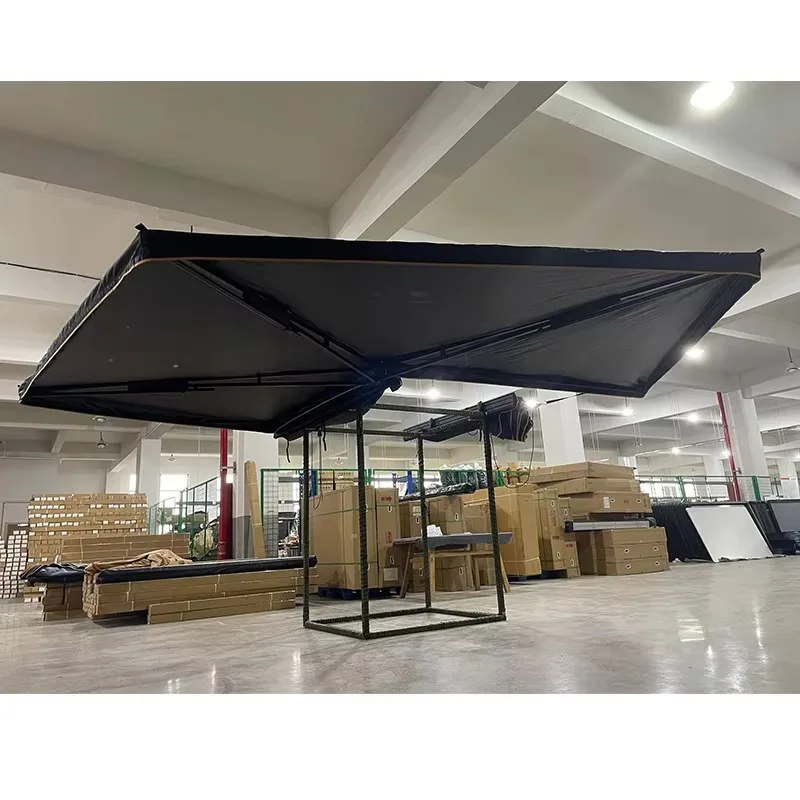 

Высококачественный алюминиевый водонепроницаемый четыре комнаты, всесезонная сторона автомобиля, 270 плюс, защита от солнца, расширенный тент на 360°, палатка с приложением