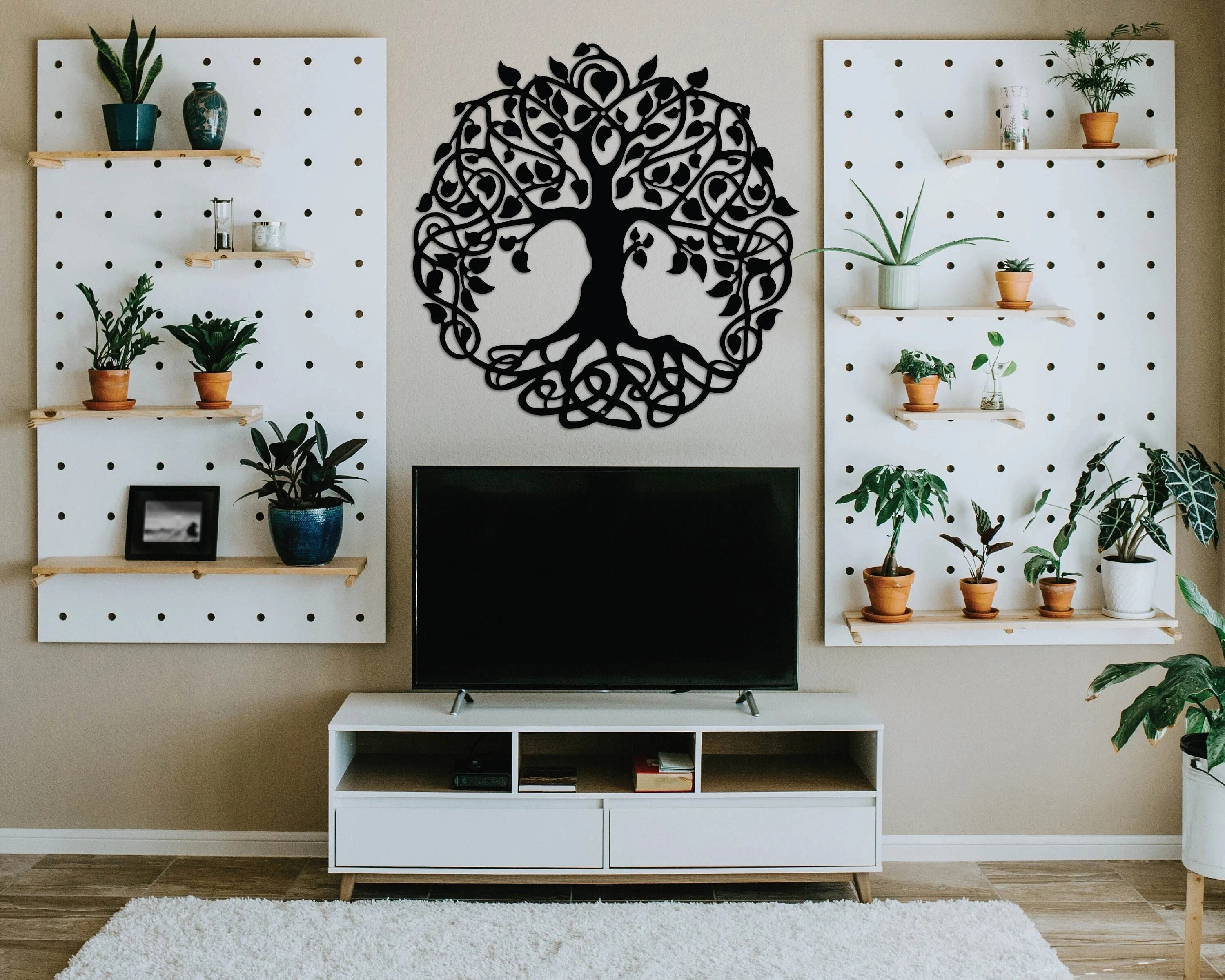 Custom Wall Art Tree of Life Wall Decor Tree of Life Sign Metal Outdoor Sign Weatherproof Sign